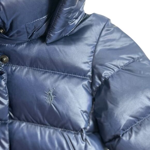 Polo‎ Ralph Lauren Little Girls Quilted Long Jacket, SIZE 2 - Picture 8 of 15